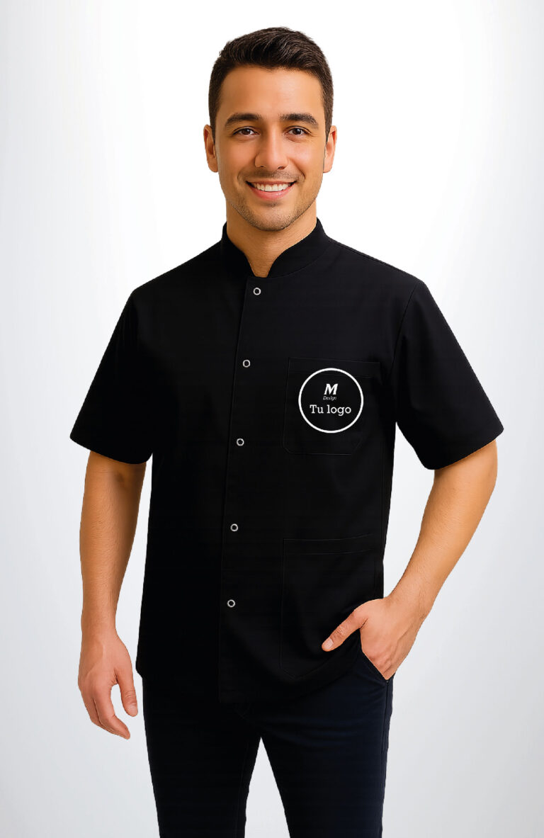 cuello mao_chaqueta_chef_negra