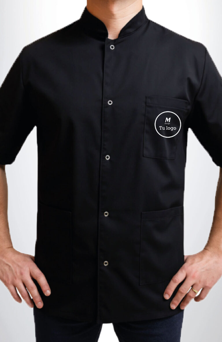 cuello mao_chaqueta_chef_negra