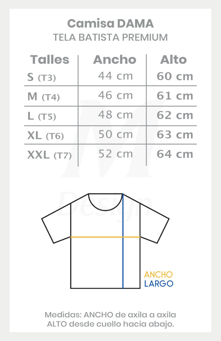 medidas_camisa_trescuarto_dama